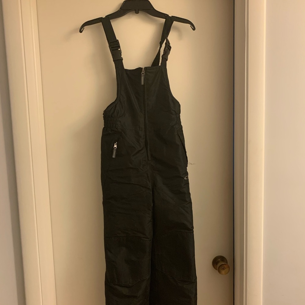 KIDS BLACK SNOW PANTS - CHAMPION